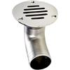Generisch Scarico da pavimento per barche - Copertura per scarico a soffitto in acciaio inox, copertura di scarico per hardware marittimo, griglia antiscivolo, raccordi per copertura portatile in acciaio inox
