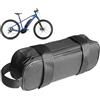 ycezw Borsa per tubo portaoggetti - Borsa portaoggetti per bicicletta, resistente impermeabile, bici elettrica regolabile con facile da trasportare, porta comandi per riporre batterie, trasporto, attrezzi