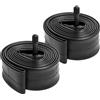 YunSCM 2-PCS 47/54-507 Camera d'aria da 24 pollici 24x 1,75 24x1,95 24x2,125 AV32mm valvola Schrader Compatibile con camera d'aria per bicicletta da 24 pollici/camera d'aria per bici 24x1,75/2,125