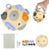 APXEL 3D Boulder Block Gioco DIY Arrampicata, Allenamento Mani Principianti, Rafforzatore Dita, Strumento Boulder, Ideale Principianti/Prof Regalo, Portarlo Fuori Sempre E Ovunque per Simulare
