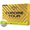 Callaway Golf Chrome Tour 360 Stripe - Pallina da golf, colore: Giallo