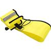 RUSWEST 1M Scuba Diving Gonfiabile Segnale di Segnale Boa visibilità Galleggiante Tubo di Segnalazione Salsiccia, Giallo