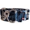 Woofpetshop® Collare Martingale, Collare per cani di taglia piccola, media, grande, collare ideale per levrieri e Podenco (5 cm - Taglia L (44~58 cm), Enjoy)