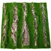 Generic Sfondo in corteccia di sughero per rettili - 30 x 50 cm, sfondo terrario lucertola, texture muschio floccato, decorazione per habitat 450 g, parete da arrampicata realistica per recinto di