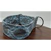 VITASIMPLEX Collare per levrieri, Martingale per Saluki, Whippet, Italian Greyhound, Lurcher e levriero o Greyhound (larghezza 5 cm, 39/44 cm, 15,3/17,3 pollici, blu orientale)