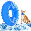 SSIMIDAPT Giocattoli da Masticare per Dentizione per Cuccioli Gioco Rinfrescante per Cani Giocattolo Congelabile L'Estate A Forma di Ciambella giocattoli Interattivi Per cani di Taglia Piccola e Media