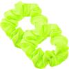 Lusofie 2 elastici per capelli gialli fluo, grandi elastici per capelli, elastici per coda di cavallo, per donne e ragazze, per Halloween