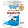 HairRebirth Strong HAIR MASK COMPLEX * HAIR REBIRTH STRONG * 1000 ML * Maschera Anticaduta e Ricrescita con: Cheratina - Collagene - Acido Ialuronico - Pantenolo - Olio di Cocco * Premio NewBeauty 2025 * Registrata CPNP