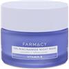 Farmacy Maschera viso 10% niacinamide - Maschera viso levigante e idratante per la cura della pelle - Pantenolo e crema niacinamide - Maschera per il viso durante la notte