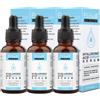 P-Beauty Siero ialuronico viso - 30 ml | siero viso con acido ialuronico | anti invecchiamento | acido ialuronico siero | cura della pelle con aloe vera | Bio & vegano | anti rughe, 3 x 30 ml