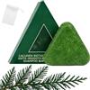 zoocco Nature Triangle Shampoo Bar, Herbal Green Shampoo Soap 2 in 1, Hair Care Hair Growth Calming & Strengthens (1pc)