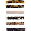 Daleweo 6 Pezzi Fermagli Capelli Donna Vintage 7.5cm, Automatici Mollette Capelli Eleganti In Acetato, Antiscivolo Accessori Per Capelli Fini E Spessi, Pinza Capelli Francese Per Ragazze E Donne (Multicolore)