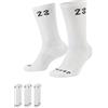 JORDAN U ESSENTIAL CREW 3 PAIA Calzini Basket