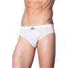 marcLuis - Slip conformato in Puro Cotone Pettinato, Confezione da 6 Pezzi Bianco, Taglia 7XL
