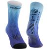 FLOKY nuove S-Mash 3D calze padel biomeccaniche. Calza tennis e padel, antiscivolo. Caviglia stabilizzata, protezione tendine d'Achille, supporto plantare per comfort e recupero. Ice Comet M-L