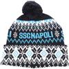 Enzo Castellano SSC NAPOLI 123477 Berretto, Blu, Taglia Unica Unisex-Adulto