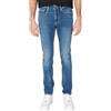 Gas Jeans Skinny Fit Blue Denim STR 10 1/2 Oz Sax Zip Rev 351450030789 Blu