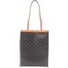 CELINE Borsa a tracolla CELINE Medium Flat Shopper Triomphe 123832O9003MI tela NUOVA