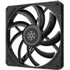 Silverstone Ventola 140x140 Silverstone Air Slimmer 140 Nero [SST-AS140B]
