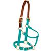 Weaver Equine Weaver Leather, Cavezza Regolabile in Nylon, Misura L, Verde Smeraldo