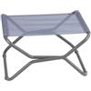 Lafuma Mobilier Poggiapiedi/Sgabello, Next, Batyline, Ocean II, 66x51x35 cm, LFM2718_9870
