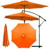 HEATPOWEOK Telo per ombrellone da giardino, Telo Di Ricambio Per Ombrelloni A 6 Stecche /8 Stecche,Telo di Ricambio per Ombrellone 2m,2.3m,2.5m,2.7cm,3m,3.5m, impermeabile (C,6ribs:3m/10ft)