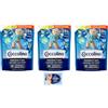 Felce Azzurra 3x Coccolino Ammorbidente Concentrato Intense Care Campanula Selvatica & Bergamotto,Eco Pack 26 Lavaggi,Formato Risparmio in Busta da 600ml + 1 Busta di Talco Felce Azzurra in omaggio da 100g