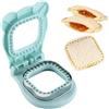 Zayookey Formine Sándwich Biscotti Stampi in Acciaio Inox Sandwic Cutter Quadrato Taglierine per Sandwich e Sigillante Sandwich Cutter and Sealer per Pane Pancake Decorazioni Dolci FAI DA TE
