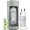Mysoda Glassy - Gasatore d'acqua per l'acqua frizzante con bottiglia in vetro (senza bombola di CO2) - Verde salvia