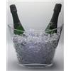 Bewitched Secchiello per ghiaccio Fresh, 1 o 2 bottiglie o bottiglia magnum, trasparente (altezza 22 cm x lunghezza 30 cm x larghezza 18,5 cm)