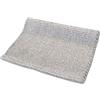 Arte Tappeti VANITY Tappeto Cotone, Lavabile, per Bagno e Cucina, Antiscivolo (Light Grey, 50x80cm)