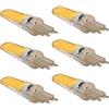 Spacnana Lampadina LED G9 da 9 W, Dissipazione del Calore a 360° Sostituzione Lampadina LED 500LM per Casa, Ufficio, attività Commerciale (Luce calda)