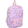 mybagstory - Zaino Hello Kitty per bambina (33 cm, zaino scuola 33 cm), colore viola effetto cotone | Ideale per l'ingresso di lezioni e il tempo libero | Collezione ufficiale Sanrio