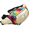 HCZ Marsupio Hippie Nepal, arcobaleno, 12x20 cm, hippie
