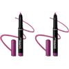 Revlon ColorStay Matte Lite Crayon Rossetto con Temperino Incorporato, a Prova di Sbavature, Resistente all'Acqua e Non Secca le Labbra, 005 Sky High, 1.4g (Confezione da 2)