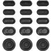 GRACEGALAXY Set di tappi sottoscocca per Passat Golf Polo A3 A4 A5 Ibiza Leon Fabia T5 | A6 A7 A8 Sharan T6 T4, set di tappi sottoscocca N91055001 1K0899185 1K0803583A, 15 pezzi