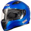 Speed Racewear LS2 Rapid FF352 Casco Integrale Blu - Special Edition Speed - Kart & Moto Casco (S)