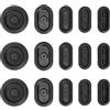 Gaogsiy Tappo per basso coperchio fondabile, tappo per bassi, occhiello per Passat Golf Polo T6 T5 T4 A1 A2 A3 A4 A5 A6 A7 A8 Q2 Q3 Q5 Q7 TT Ibiza Leon Fabia