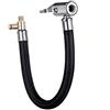 Asudaro 20CM Tubo di gonfiaggio per pneumatici per auto Tubo di gonfiaggio per auto Tubo di prolunga per pompa d'aria Tubo di estensione per pompa d'aria, per gonfiaggio di pneumatici per auto