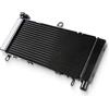 HOKUOTOLITE Radiatore Raffreddamento Motore Moto per Honda CB600F HORNET 600 1998-2006, Nero