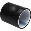 UOCAI Pellicola per Auto Nero, 10 cm * 3 m Pellicola in Fibra di Carbonio, Pellicola Protettiva per Auto, Pellicola Adesiva Decorativa in Carbonio per Auto, Protezione per Soglie delle Porte