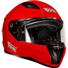 Speed Racewear LS2 Rapid FF352 Casco Integrale Rosso - Special Edition Speed - Kart & Moto Casco (XL)