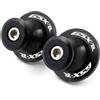 ZESIDIMO per Suzuki GSXR 600 750 1000 GSX R 600 750 1000 1998-2023 2022 accessori moto CNC 8MM Bobine Forcellone viti di Supporti (Nero)