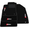 Somer Car Kit Tappetini Auto compatibili con MG ZS Benzina 2017-2025 | Set Tappeti in Moquette, ricamo ☐Edition, Tappeto auto su misura