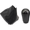 Motenna 5 6 marce cambio manuale pomello leva del cambio maniglia bastone adatto for Ford Focus C-Max 2003 2004 2005 2006 Avvio pomello del cambio(5 speed black set)