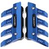 LKSN Protezione anticaduta per moto Moto Parafango Forcella Anteriore Protector Guard Block Parafango Anteriore Slider Per KAWASAKI Ninja ZX6R636 ZX-6R 636 ZX 6R (Colore : Blu)