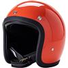 BAUTI Casco Moto FRP in Stile Giapponese Casco Jet retrò 3/4 Casco Moto Approvato DOT/ECE per Uomini E Donne Fibbia A Doppia D Luce Tinta Unita Ciclomotore Scooter Cruiser G,2XL=(60-61CM)