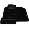 Somer Car Tappetini compatibili con Citroen DS3 2010-2015, Ricamo Sport, Kit tappetini auto personalizzati, Set tappetini, Moquette auto