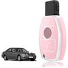 TOOMUME Cover Chiave TPU, Custodia Chiave Adatto per Mercedes Benz A/B/C/E/R/S Classe GLA GLC GLK CLA W176 W203 W204 W205 W211 W212 W245 BGA, Copri Chiavi Guscio Chiave Auto Telecomando - Smart Key
