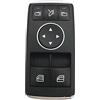 PRFGSGVBV Pulsantiera Alzacristalli 1729056800 Per C Per SL Per SLK Classe C200 C260 Coupe SL400 W204 W172 W231 Auto Electric Power Master Finestra Interruttore Pulsante Tasto Alzacristalli(Model B)